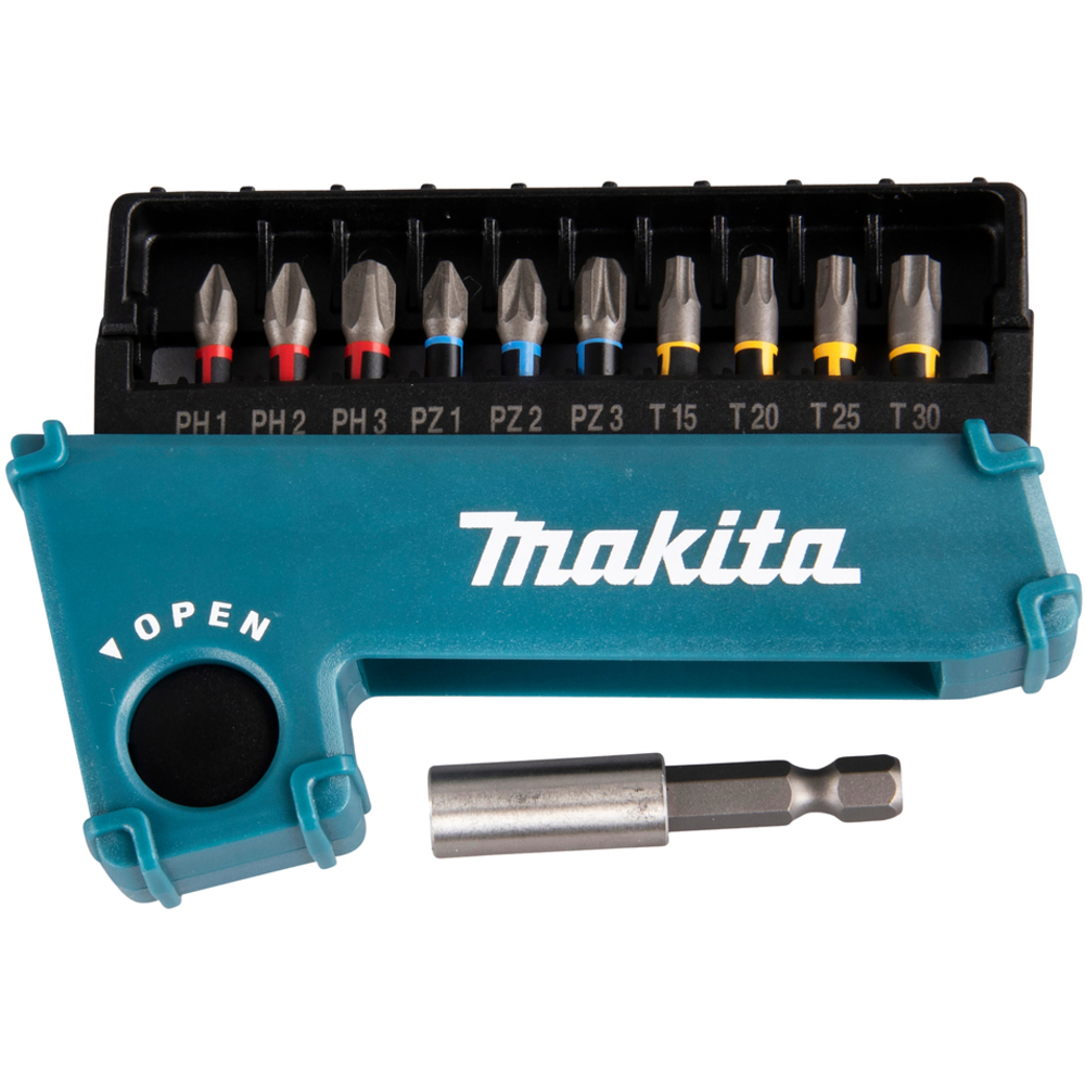 COFFRET EMBOUTS 11 PCS IMPACT PREMIER - MAKITA - E-03567