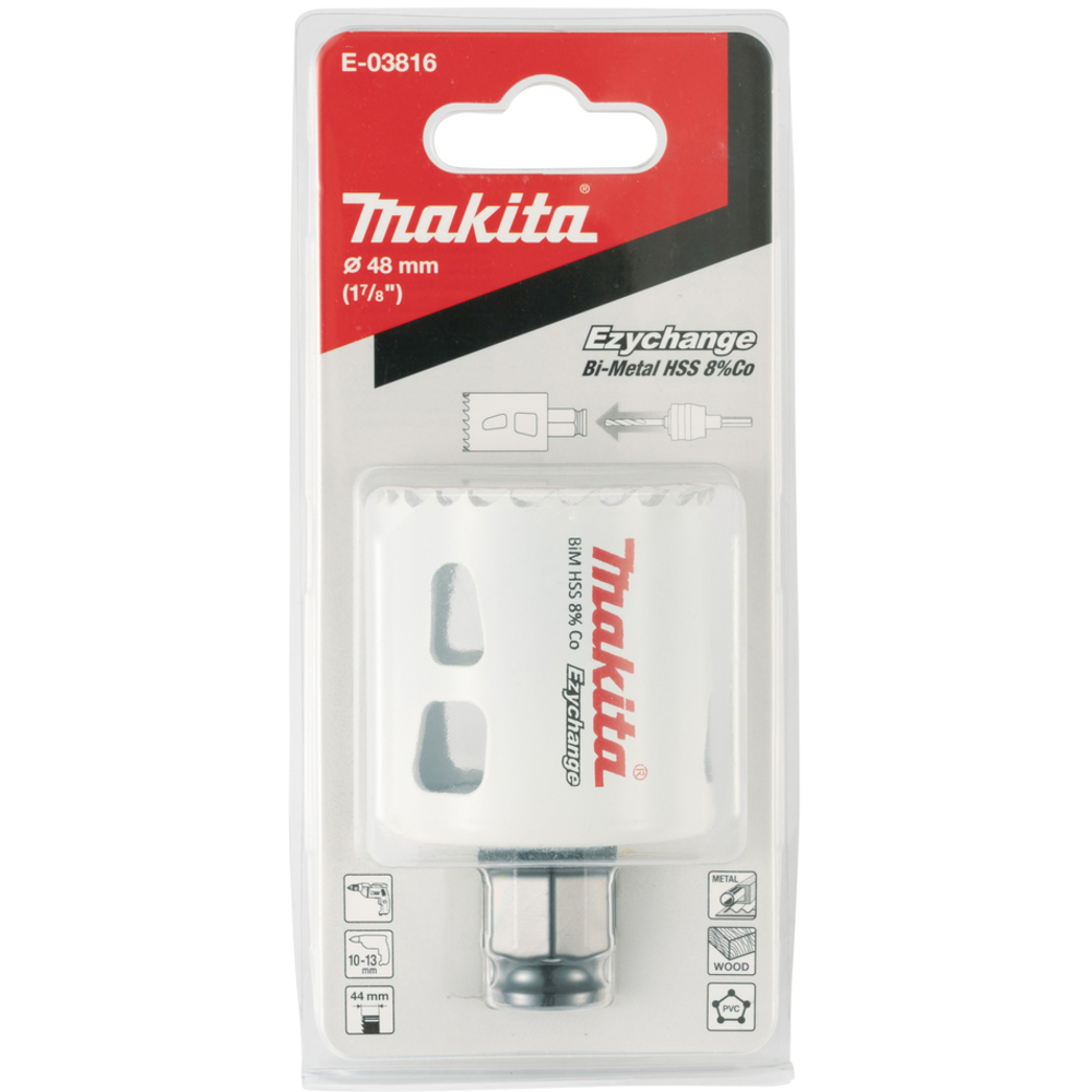 Scie cloche BIM HOLESAW 48 mm EzyChange - MAKITA - E-03816