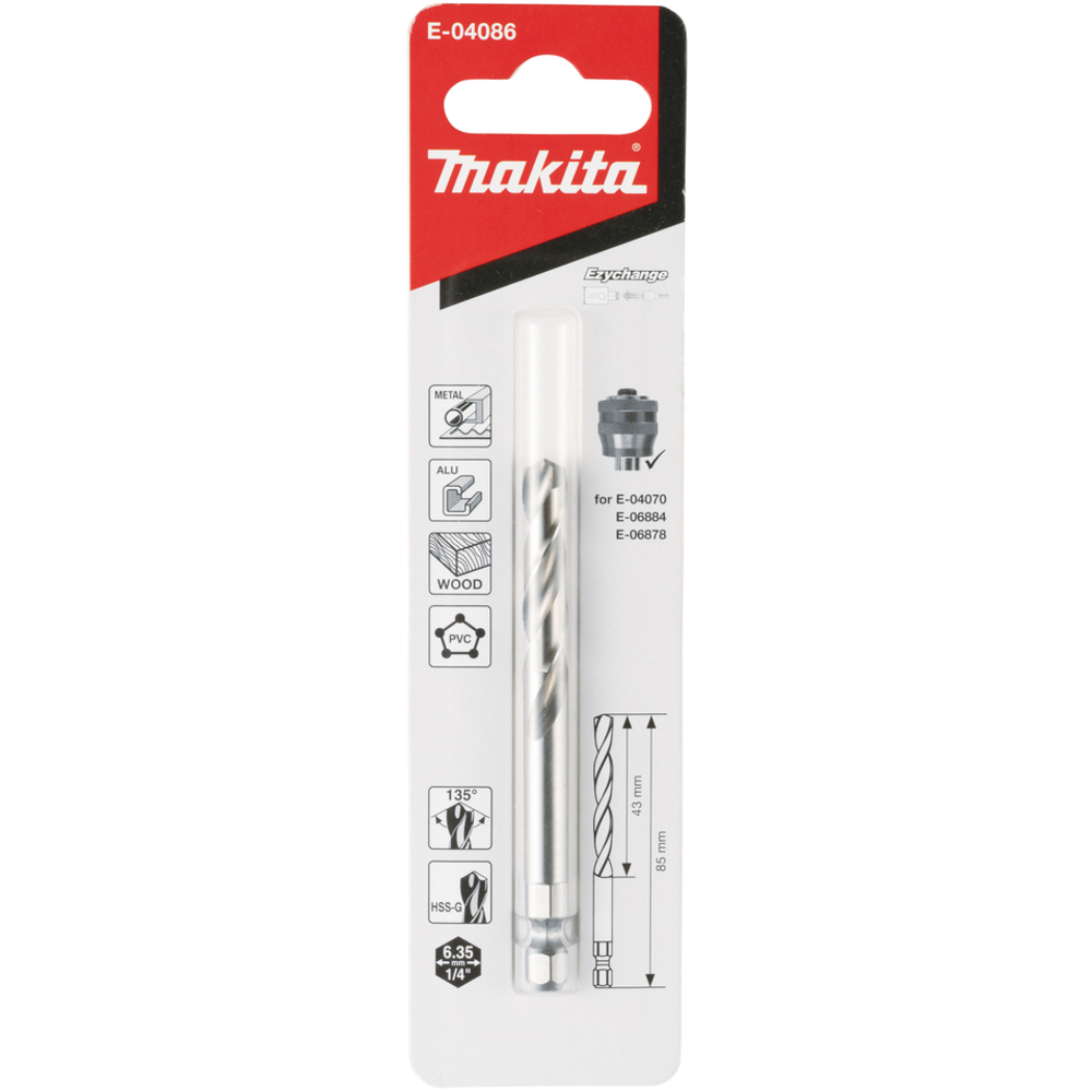 FORET CENTRAGE HSS-G EZYCHANGE - MAKITA - E-04086