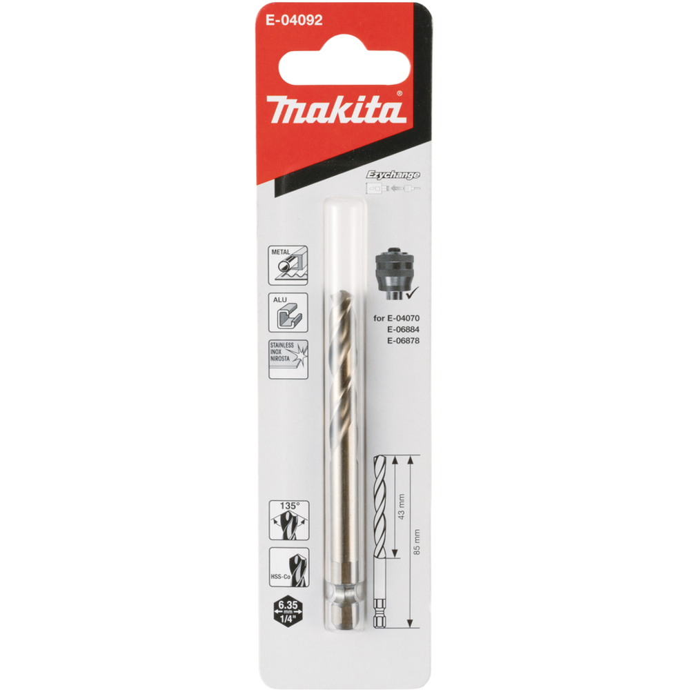 FORET CENTRAGE HSS-CO EZYCHANGE - MAKITA - E-04092