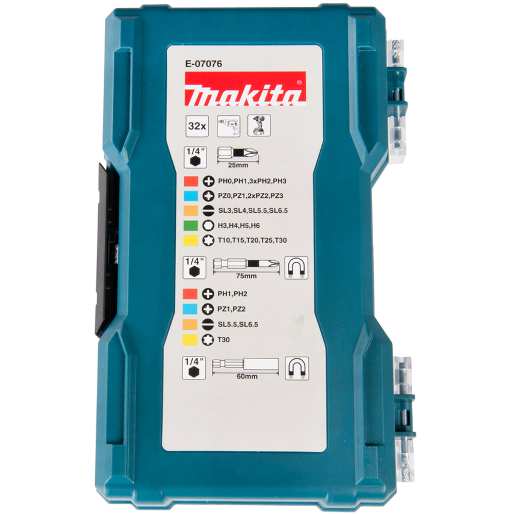 COFFRET VISSAGE 32 PCS - MAKITA - E-07076
