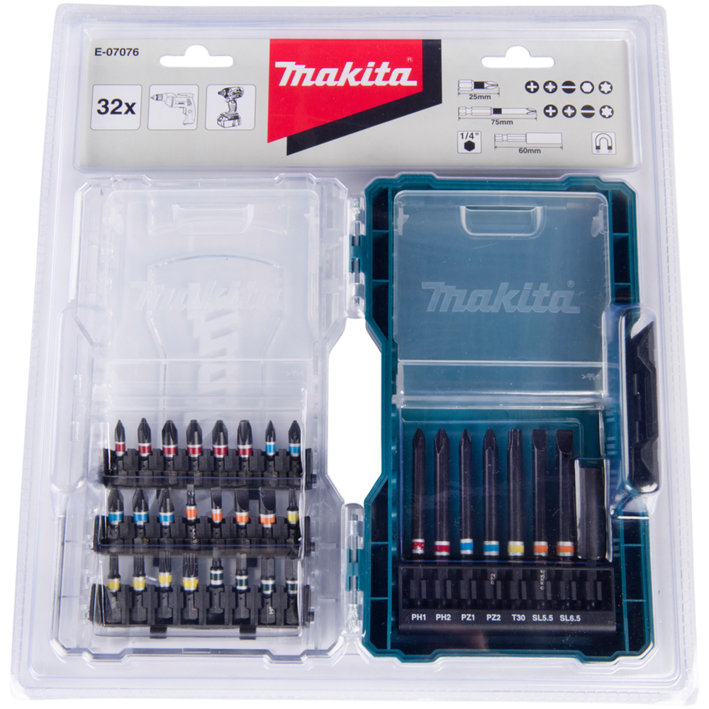 COFFRET VISSAGE 32 PCS - MAKITA - E-07076