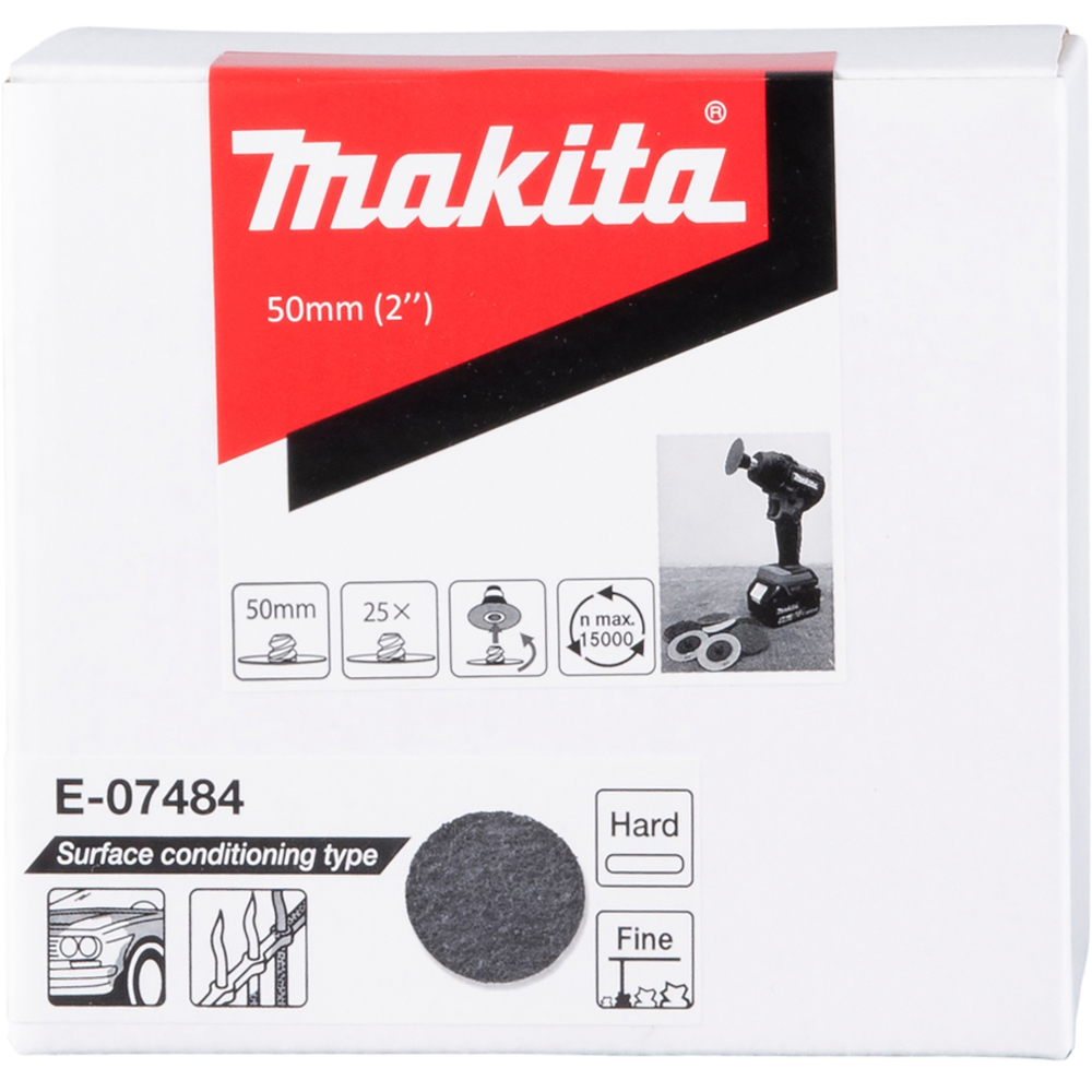 DISQUE NON TISSE DISC 50MM FIN DUR - MAKITA - E-07484