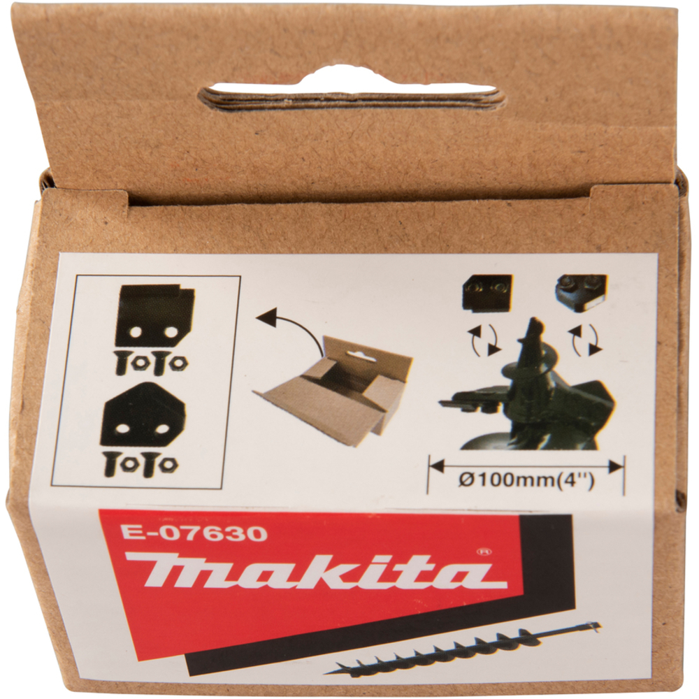 Lame de rechange pour mèche de tarière 100 mm - MAKITA - E-07630