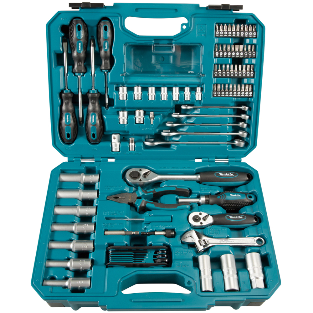 COFFRET OUTILLAGE À MAIN 87 PCS - MAKITA - E-08458