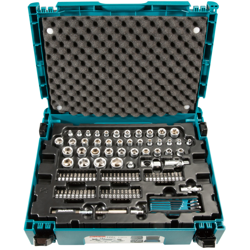 COFFRET MAKPAC OUTILLAGE À MAIN 120 PCS - MAKITA - E-08713
