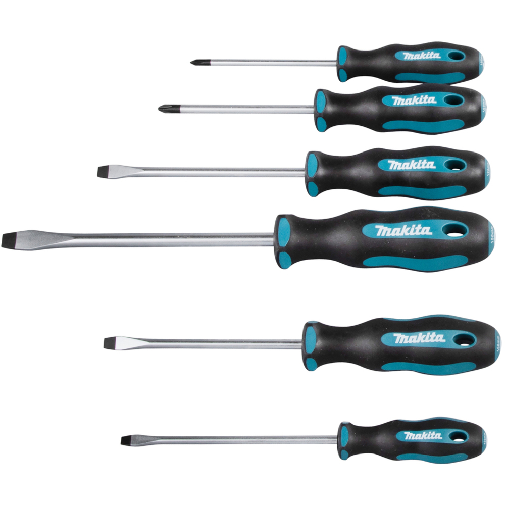 JEU DE TOURNEVIS 4SL+2PH - MAKITA - E-10506