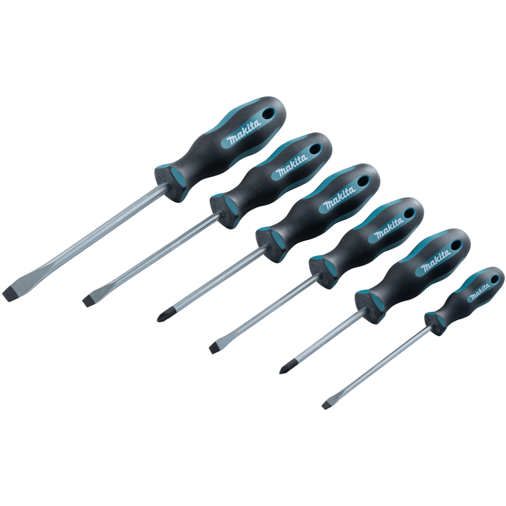 JEU DE TOURNEVIS 4SL+2PZ - MAKITA - E-10512
