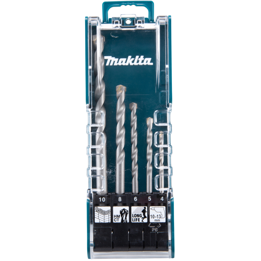 COFFRET 5 FORETS BETON CYLINDRIQUE - MAKITA - E-11536