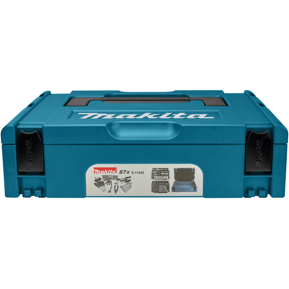 Coffret 87 outils à main en coffret MAKPAC - MAKITA - E-11542