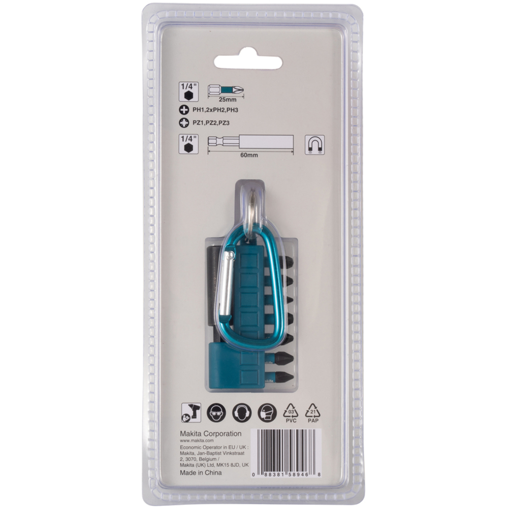 IMPACT BLACK SET 8 PCS 25MM - MAKITA - E-11994