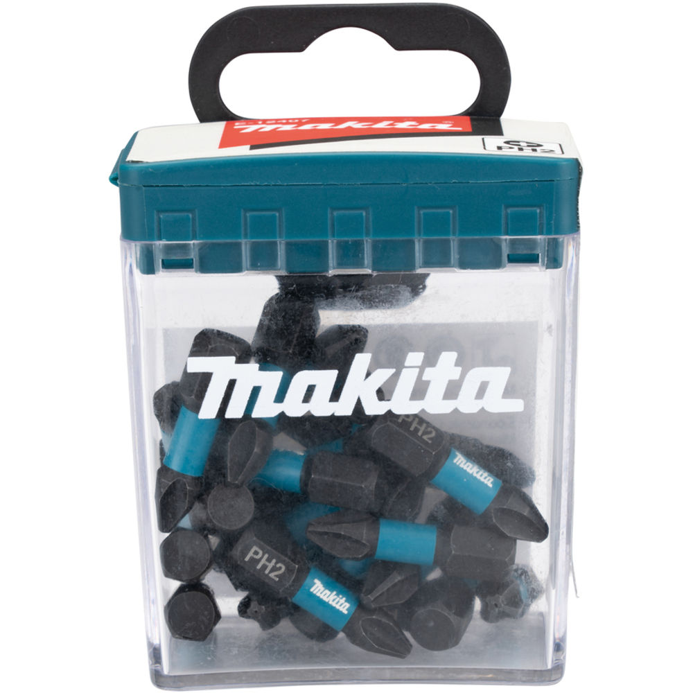 PACK EMBOUT IMPACT BLACK PH2 25MM 25PCS - MAKITA - E-12360