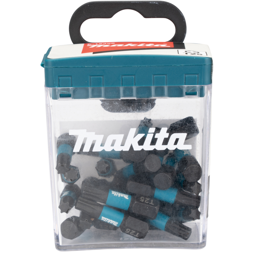 PACK EMBOUT IMPACT BLACK T25 25MM 25PCS - MAKITA - E-12398