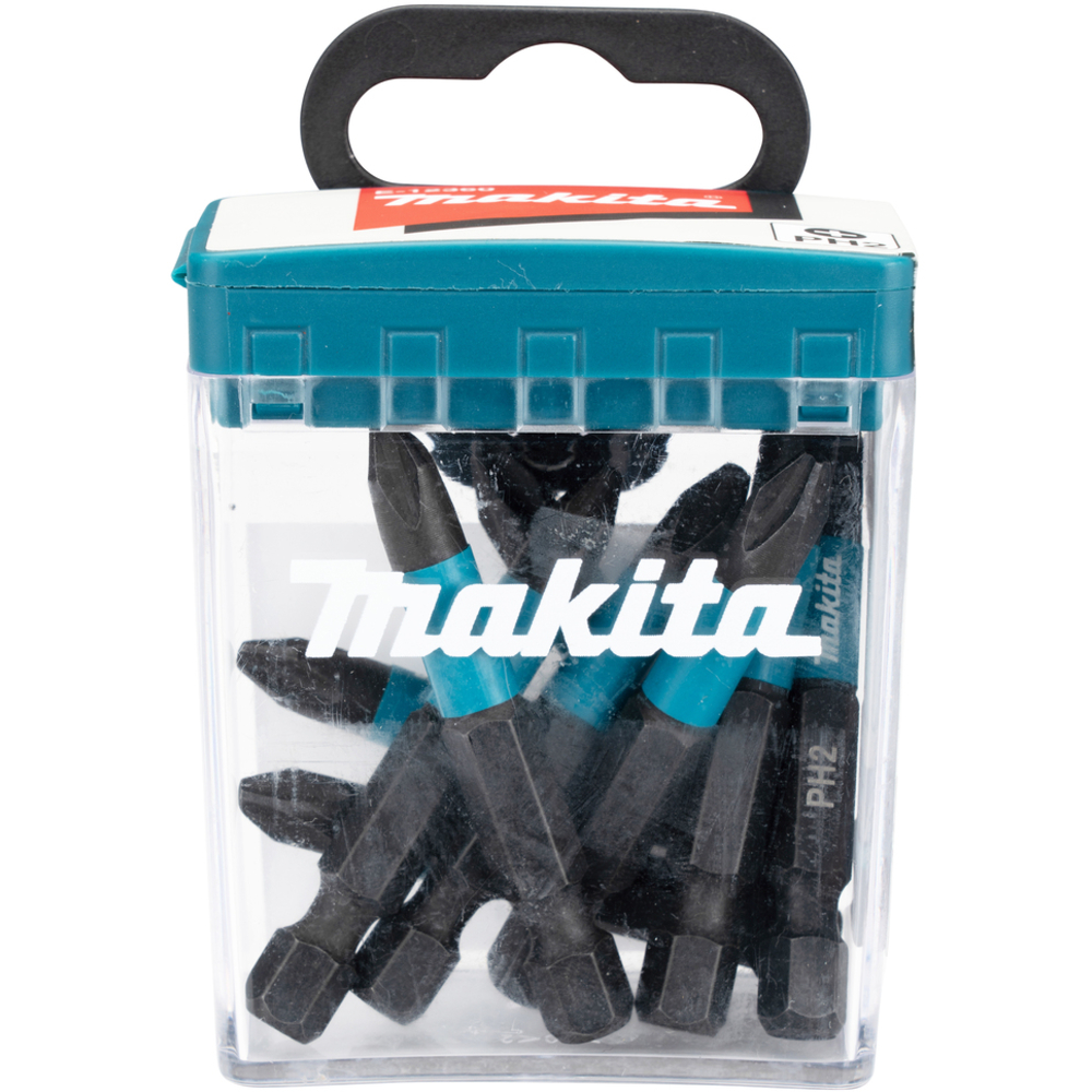 PACK EMBOUT IMPACT BLACK PH2 50MM 10PCS - MAKITA - E-12407