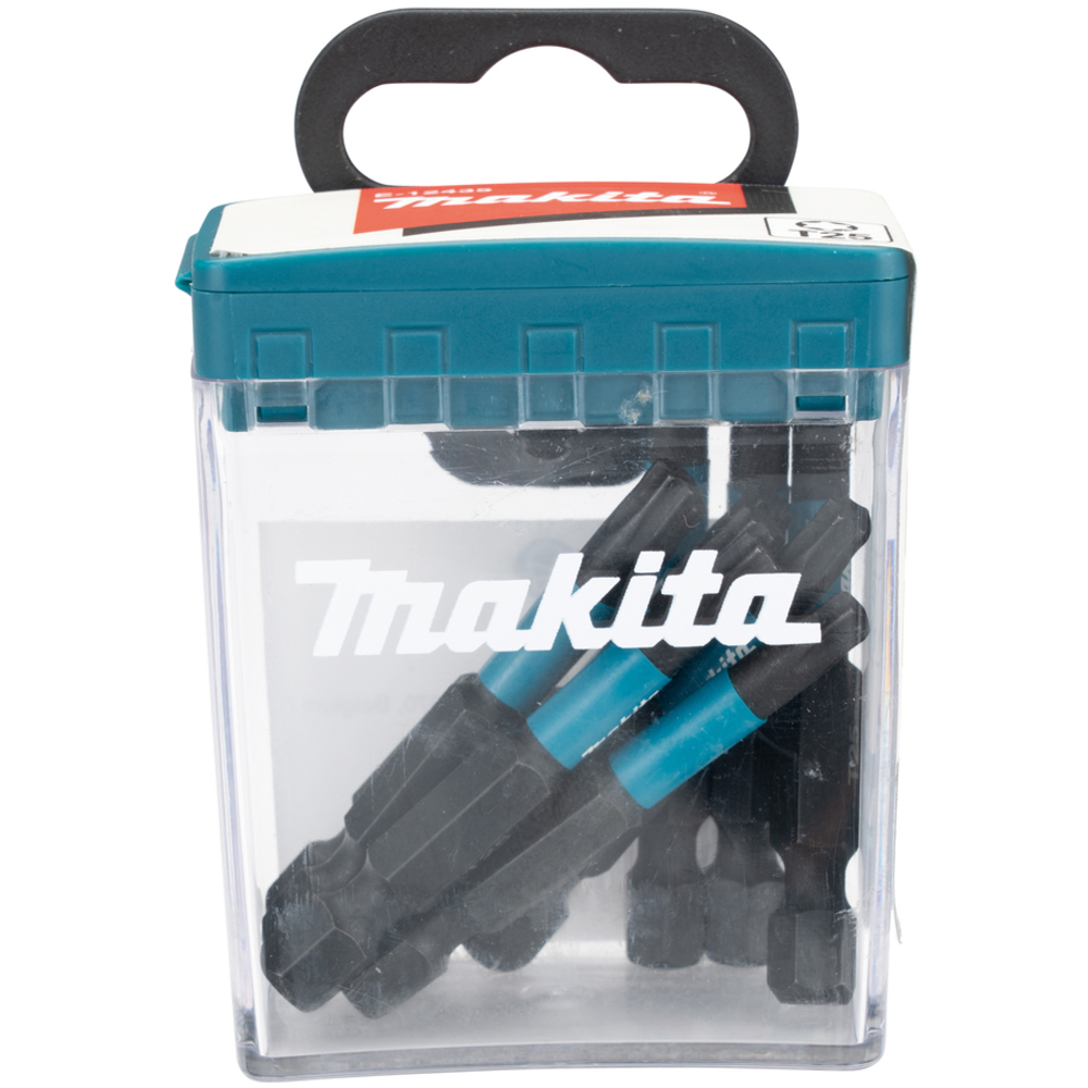 PACK EMBOUT IMPACT BLACK T25 50MM 10PCS - MAKITA - E-12435