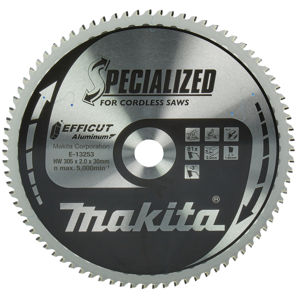 LAME CARB ALU EFFICUT 305X30MM 81D - MAKITA - E-13253