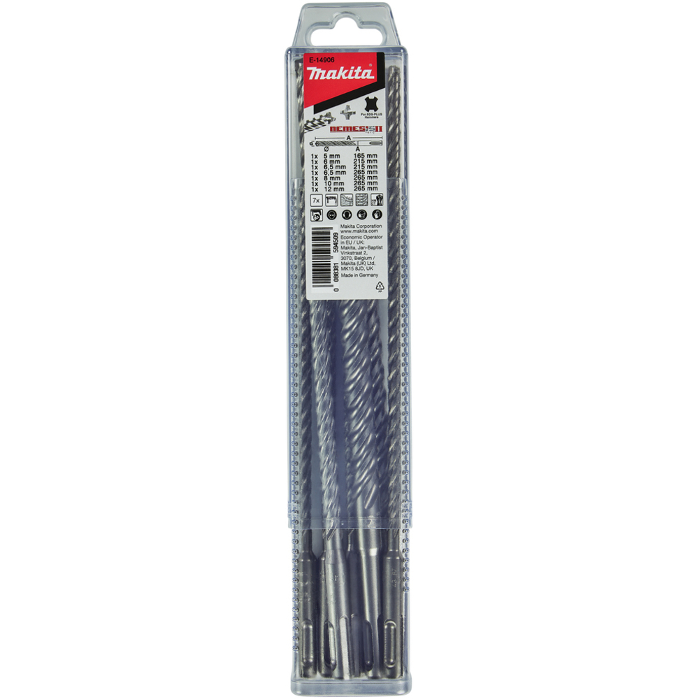 COFFRET 7 FORETS SDS - MAKITA - E-14906