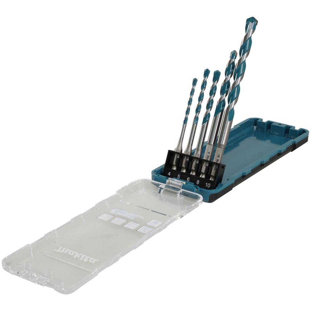 COFFRET FORET MULTIMATERIAUX 5PCS - MAKITA - E-16732
