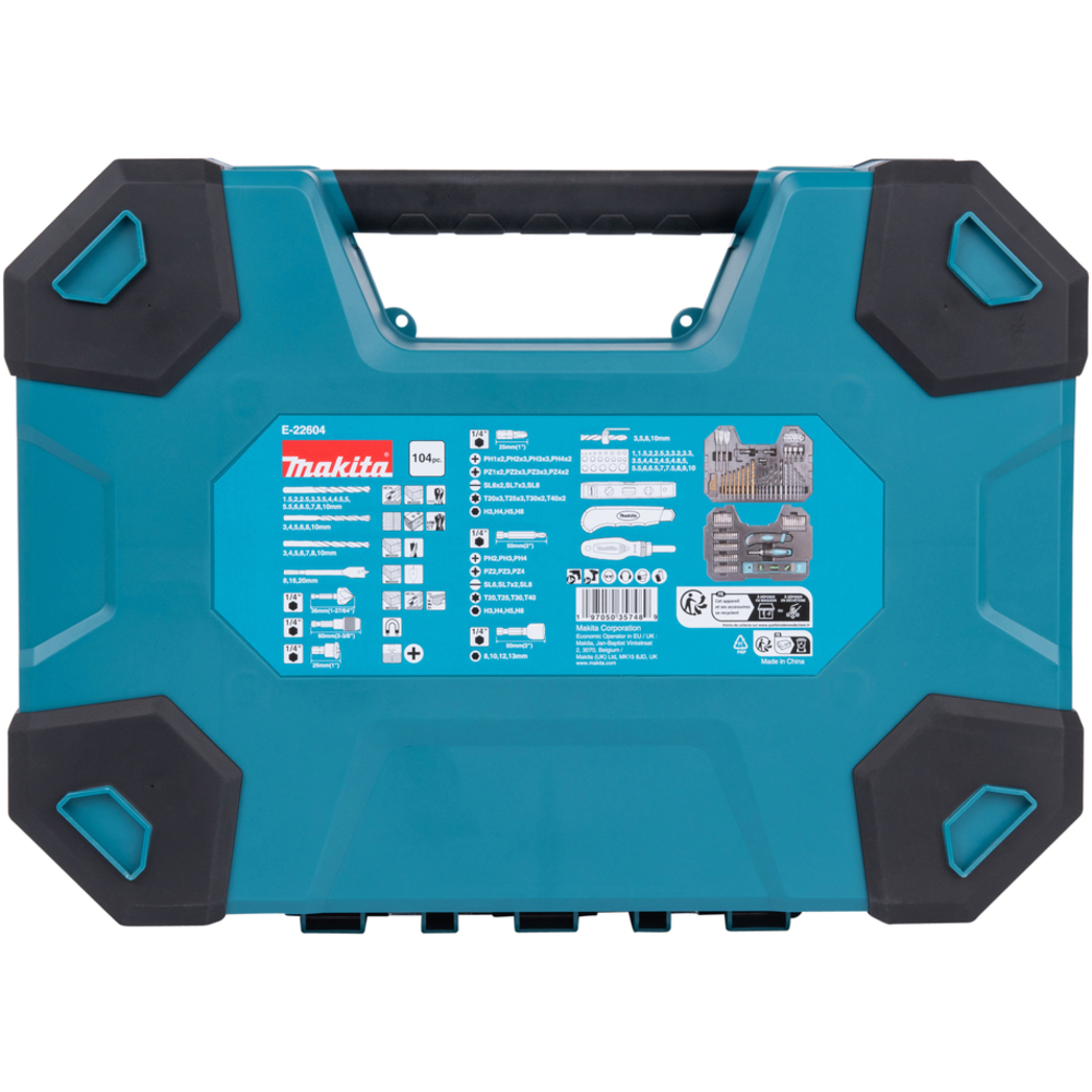 Coffret 104 Accessoires MACCESS - MAKITA - E-22604