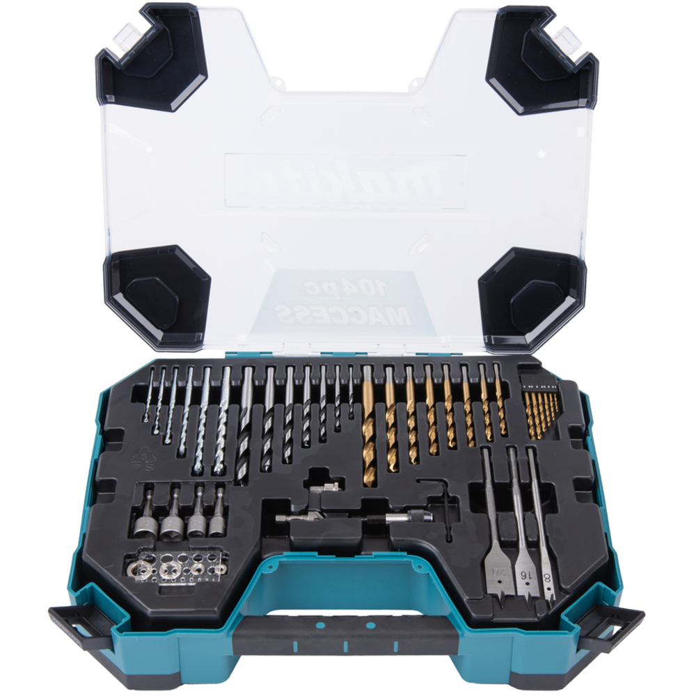 Coffret 104 Accessoires MACCESS - MAKITA - E-22604