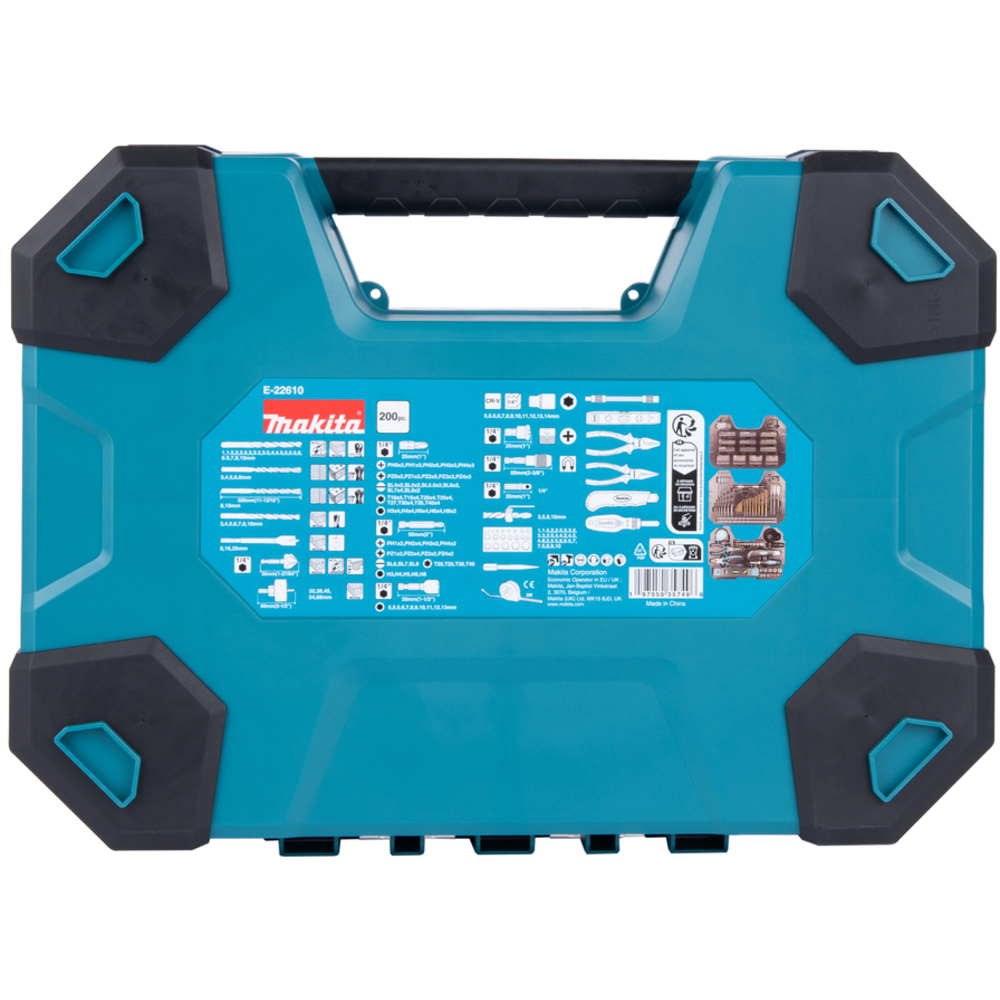 Coffret 200 Accessoires MACCESS - MAKITA - E-22610