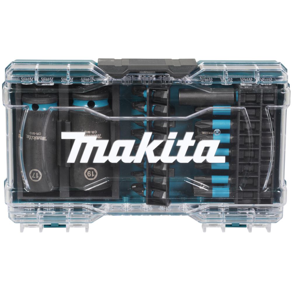 COFFRET CLEAR CASE IMPACT BLACK 30 PCS - MAKITA - E-22903