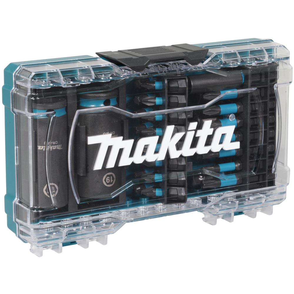 COFFRET CLEAR CASE IMPACT BLACK 30 PCS - MAKITA - E-22903