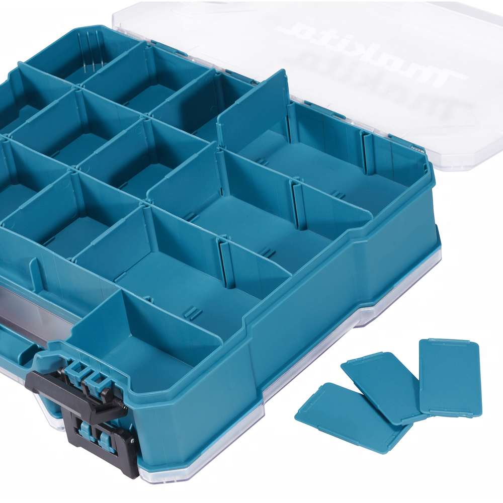 Coffret d'embouts 100 pièces + compartiments de rangement - MAKITA - E-24826