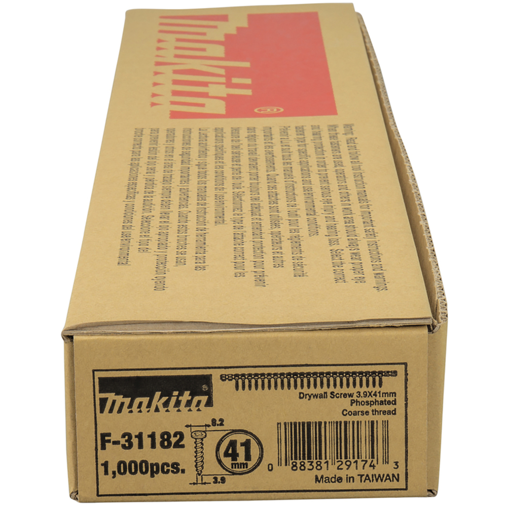 VISBANDE3,9X411000PLATR/BOIS - MAKITA - F-31182