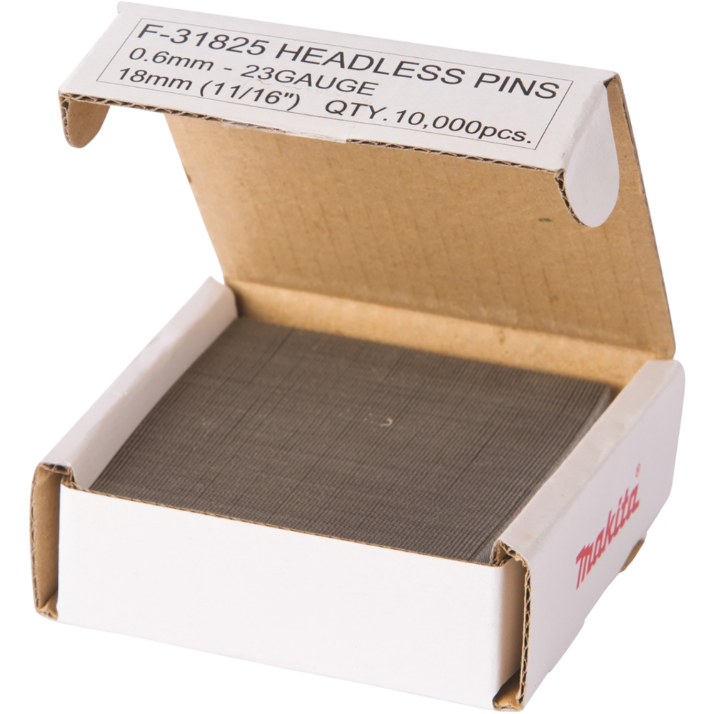 CLOUS FINETTES 23GA 18MM 10000 PCS - MAKITA - F-31825