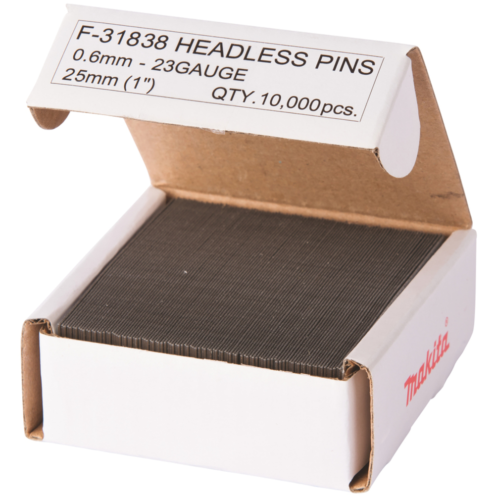CLOUS FINETTES 23GA 25MM 10000 PCS - MAKITA - F-31838