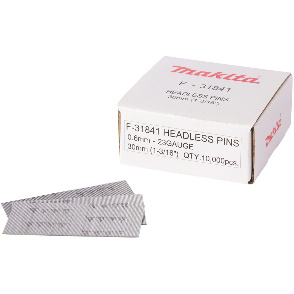 CLOUS FINETTES 23GA 30MM 10000 PCS - MAKITA - F-31841