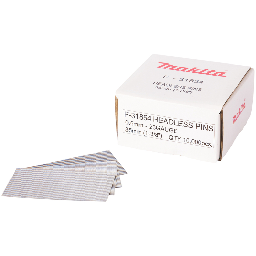 CLOUS FINETTES 23GA 35MM 10000 PCS - MAKITA - F-31854