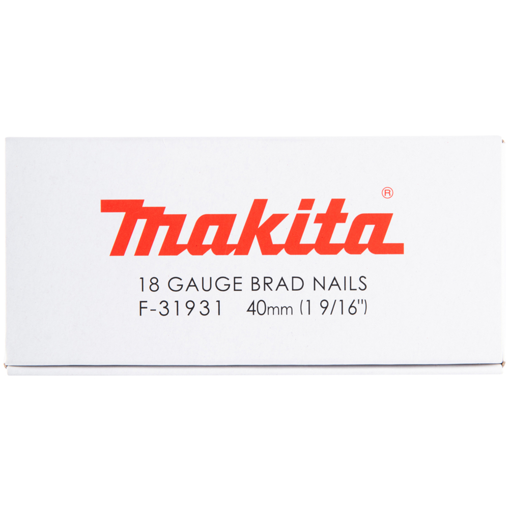 CLOUS BRADS 18GA 40MM 5000 PCS - MAKITA - F-31931