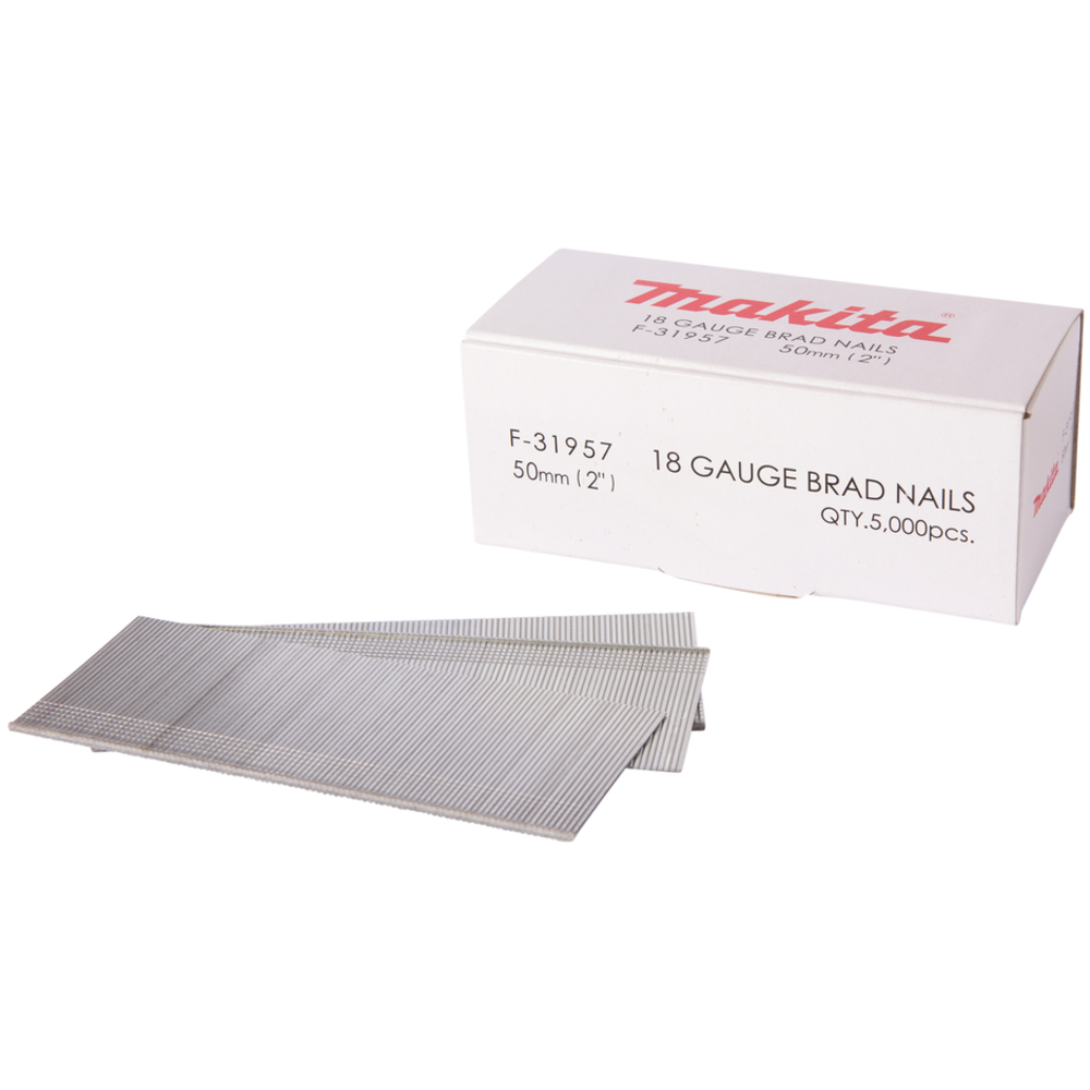 CLOUS BRADS 18GA 50MM 5000 PCS - MAKITA - F-31957