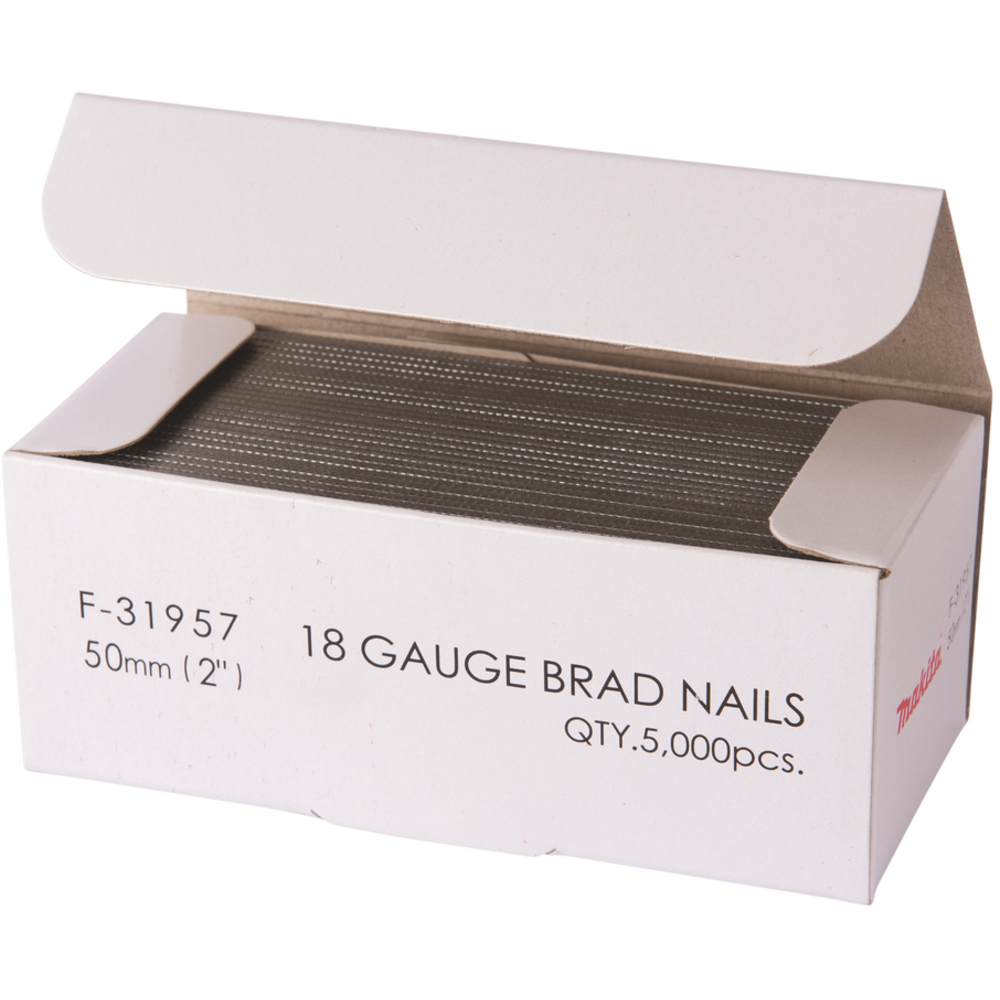 CLOUS BRADS 18GA 50MM 5000 PCS - MAKITA - F-31957