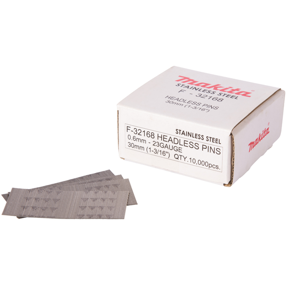 CLOUS FINETTES GALVA 23GA 30MM 10000 PCS - MAKITA - F-32168