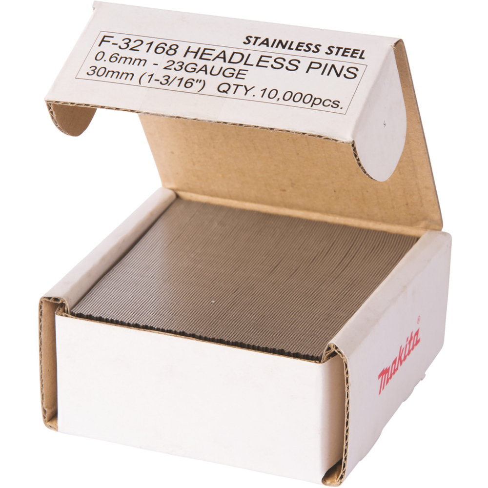 CLOUS FINETTES GALVA 23GA 30MM 10000 PCS - MAKITA - F-32168