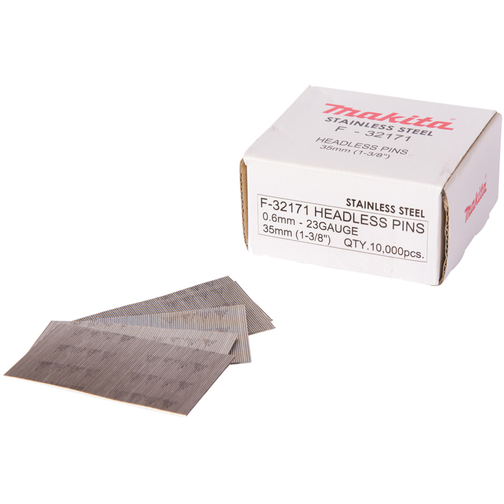 CLOUS FINETTES GALVA 23GA 35MM 10000 PCS - MAKITA - F-32171