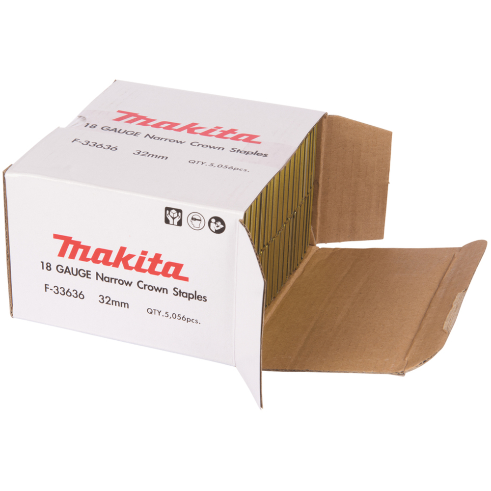 Agrafes 18 GA 25x6,3 mm - MAKITA - F-33636