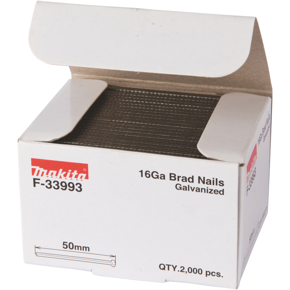 CLOUS BRADS 16GA 50MM 2000 PCS - MAKITA - F-33993