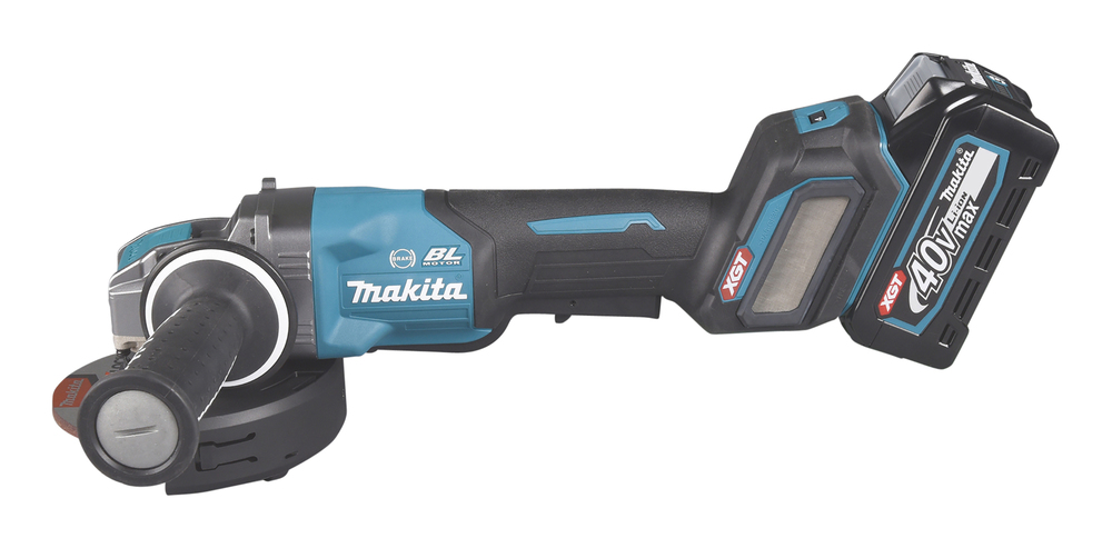 Meuleuse MAKITA 125 mm XGT 40V avec poignée à interrupteur de sécurité - GA044GM203