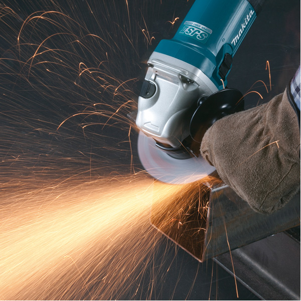 Meuleuse d'angle 125 mm avec coffret 1400 W - MAKITA - GA5040CJ