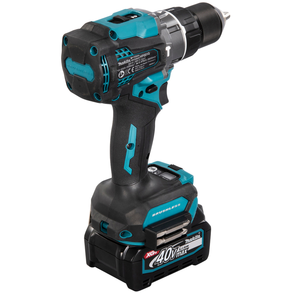 Perceuse visseuse à percussion 40 V max Li-Ion 2,5 Ah XGT D13 m - MAKITA - HP001GD201