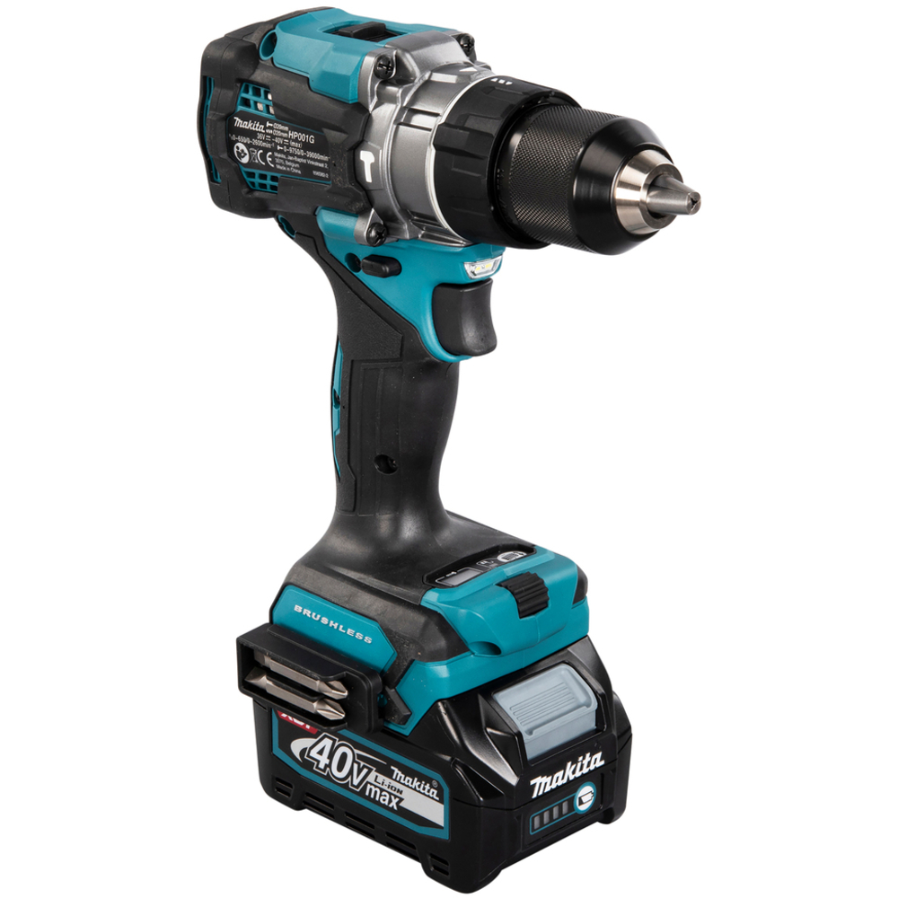 Perceuse visseuse à percussion 40 V max Li-Ion 2,5 Ah XGT D13 m - MAKITA - HP001GD201