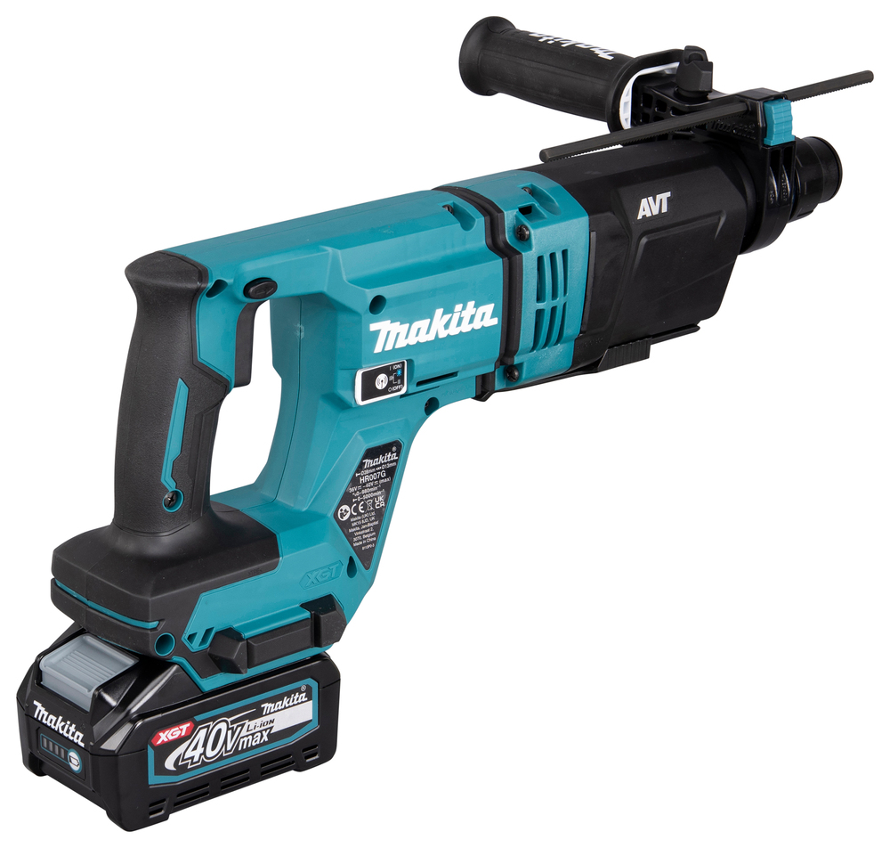 Perfo-burineur MAKITA SDS-Plus XGT dans son coffret 40V - HR007GZ01