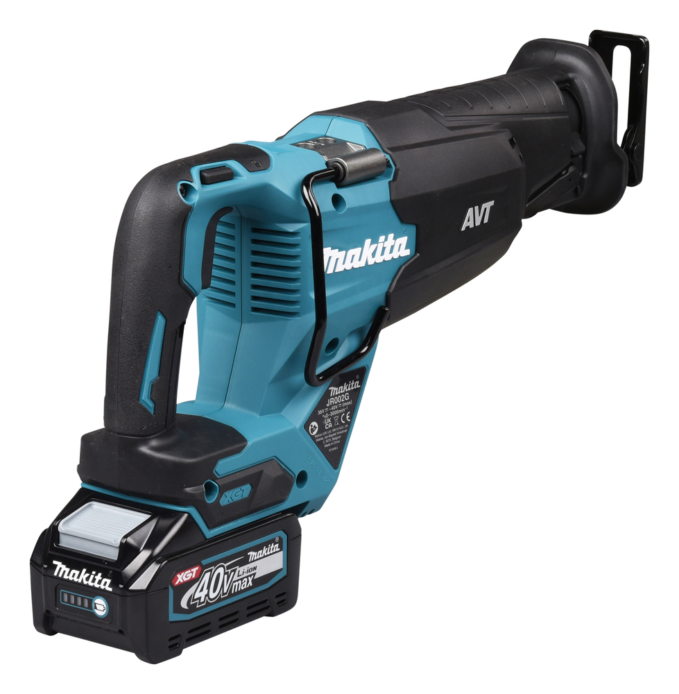 Scie récipro MAKITA XGT 40V avec batterie JR002GD201