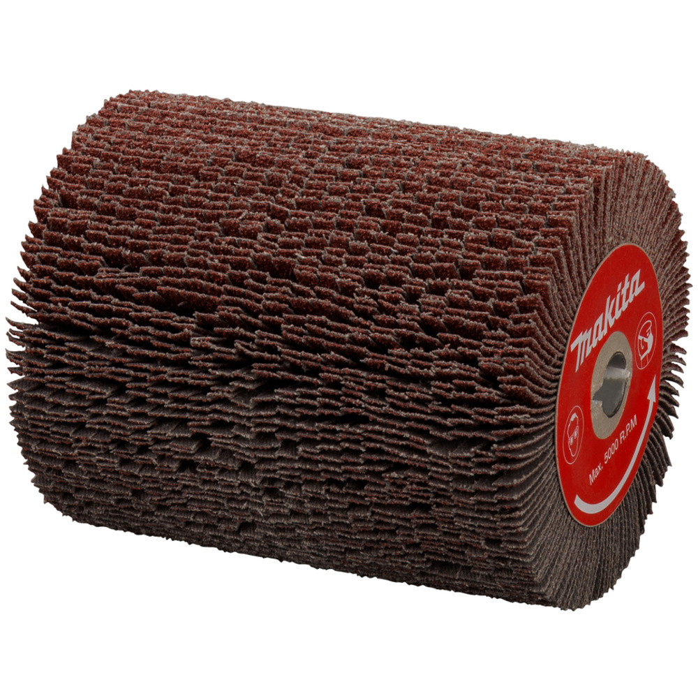 BROSSE A LAMELLES FENDUES PAPIER 120 GRAIN 40 - MAKITA - P-01127