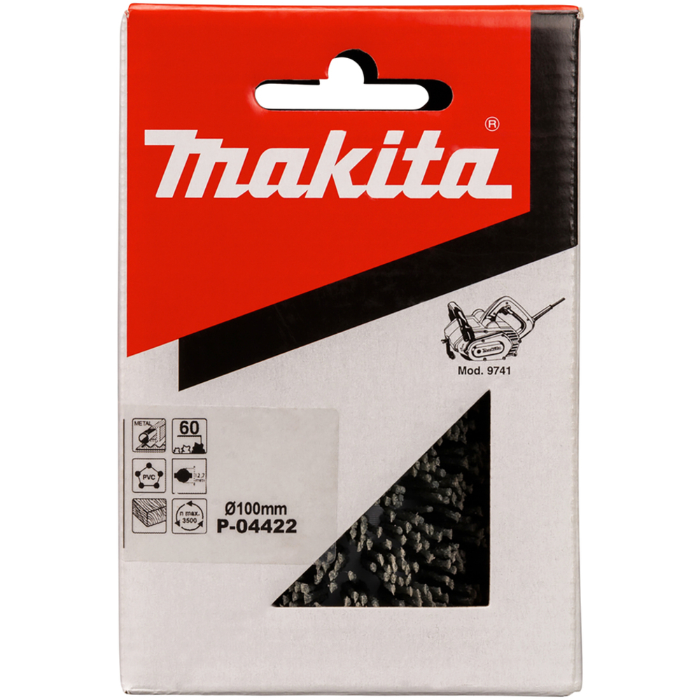 BROSSE NYLON ABRASIF GRAIN 60 - MAKITA - P-04422