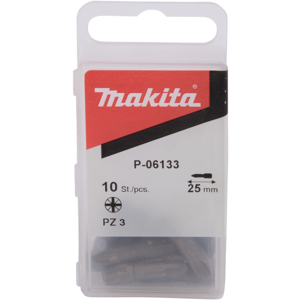 EMBOUT POZIDRIV C NO3-25 10P - MAKITA - P-06133